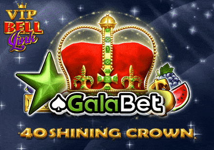 GalaBet 40 Shining Crown VIP Bell Link
