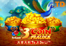 3 Coin Golden Peacock